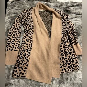 Leopard cardigan